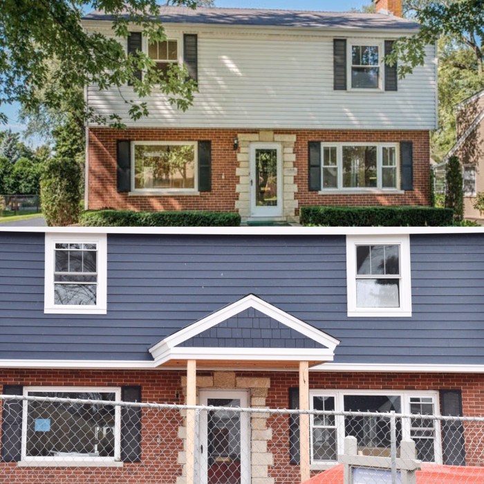 Picking Blue Exterior Siding with a Red Brick Home - Home with Keki Picking Blue Exterior Siding with a Red Brick Home - Home with Keki